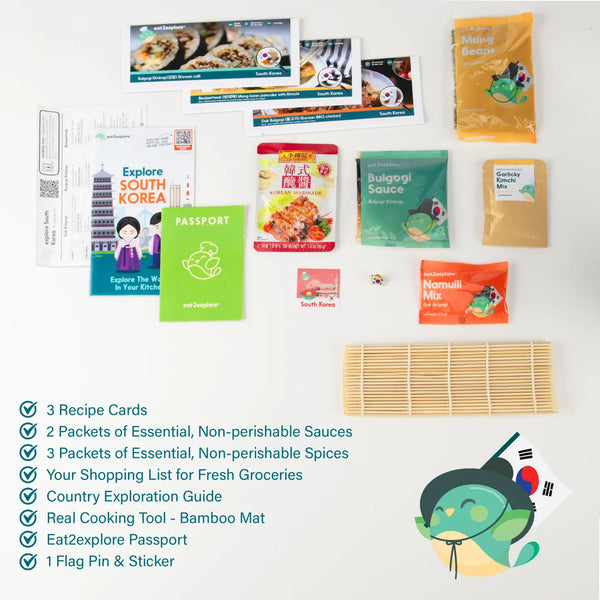 Cooking Kit - Explore South Korea Food & Culture